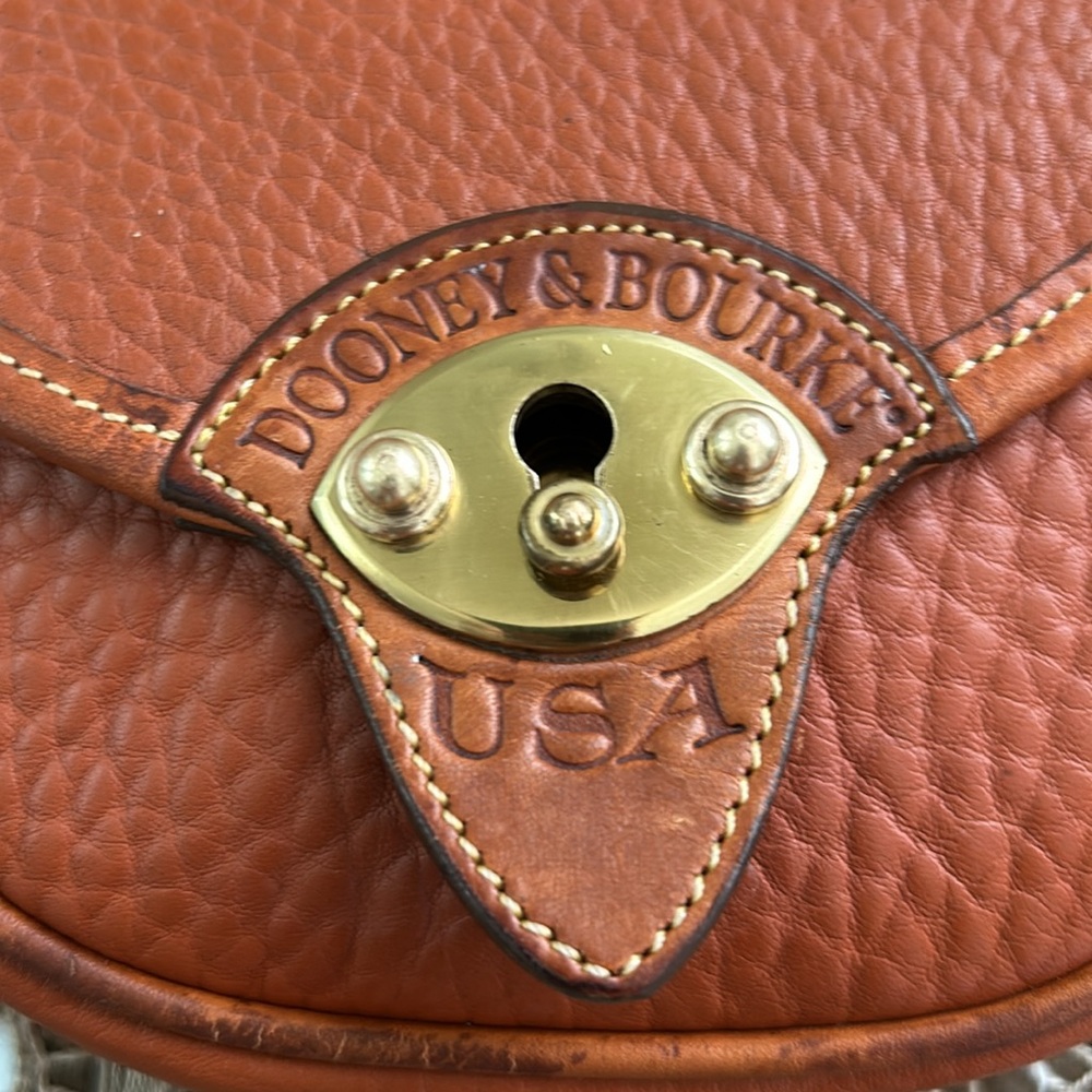 Dooney & Bourke Vintage Mini Saddlebag or Crossbody - Picture 4 of 14